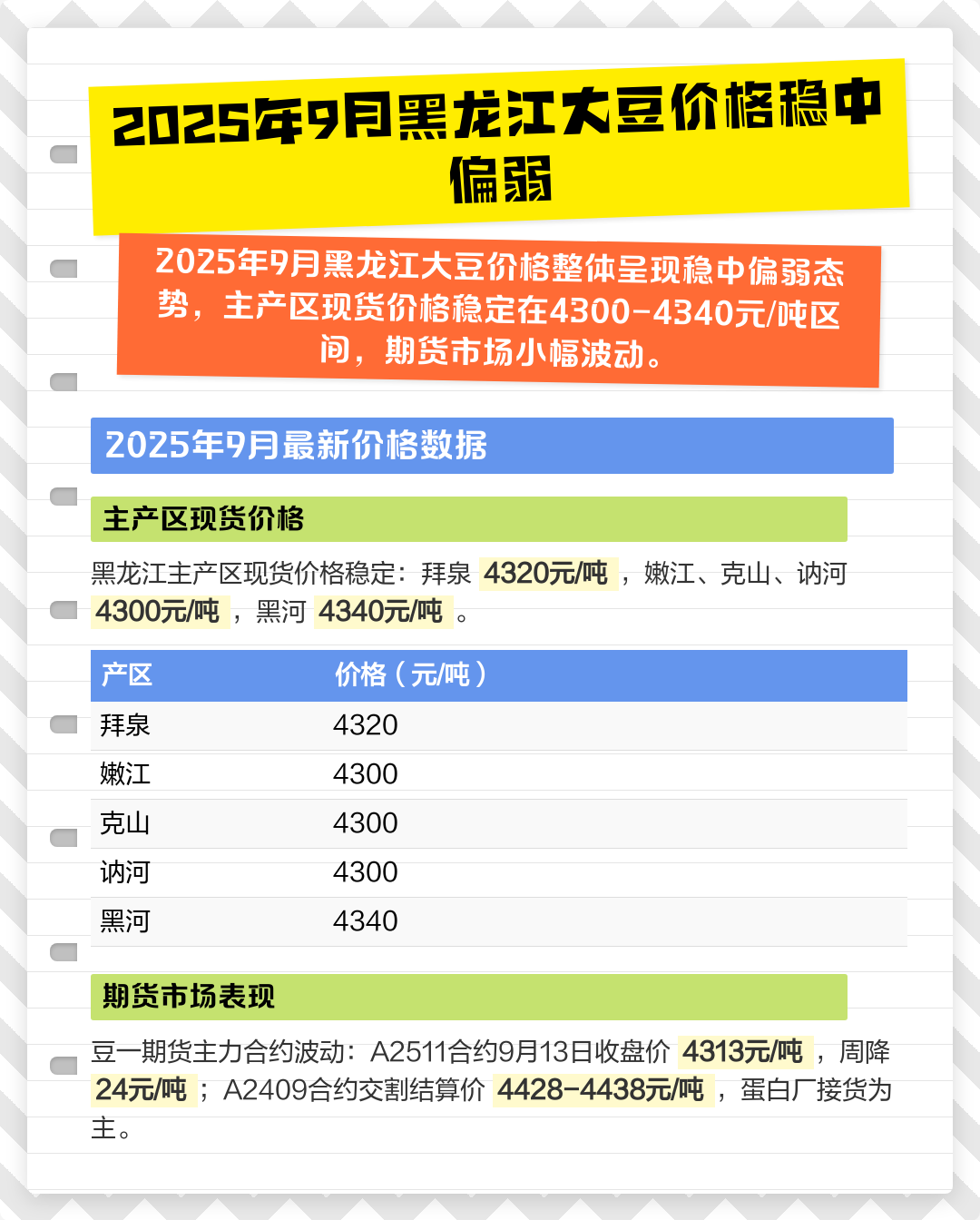 国产大豆现货价格(国产大豆现货价格走势)